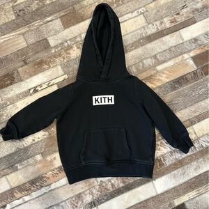 KITH Black Toddler Hoodie